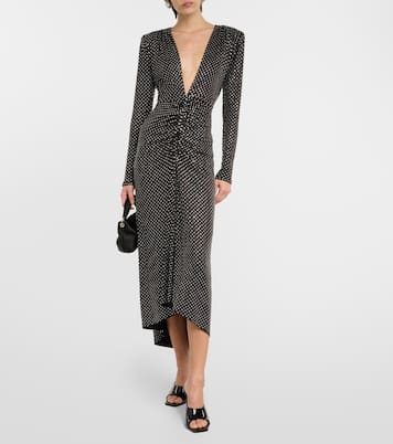 Rhinestone-embellished maxi dress | Veronica Beard