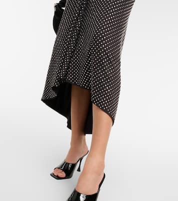 Rhinestone-embellished maxi dress | Veronica Beard