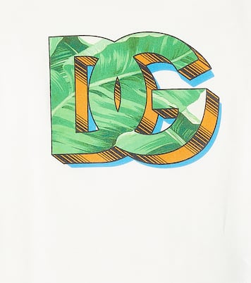 Camiseta DG de jersey de algodón | Dolce&Gabbana Kids