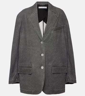 Oversize-Blazer Juylie aus Denim | Acne Studios