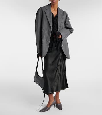 Oversize-Blazer Juylie aus Denim | Acne Studios