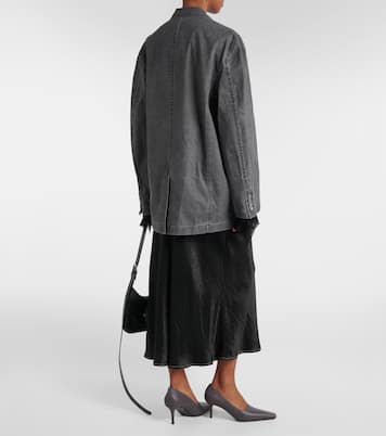 Oversize-Blazer Juylie aus Denim | Acne Studios