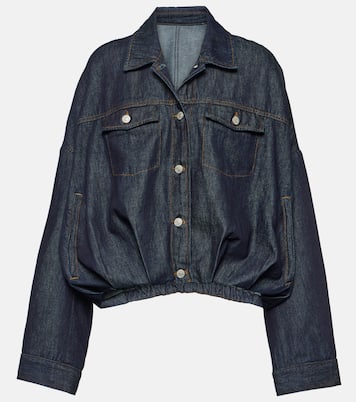 Denim blouson jacket | Dries Van Noten