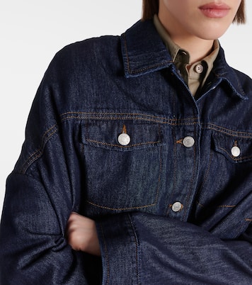 Denim blouson jacket | Dries Van Noten
