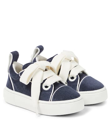 Sneakers Toy Toy aus Frottee mit Leder | Christian Louboutin Kids