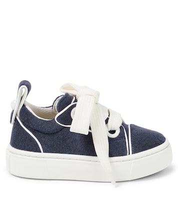 Sneakers Toy Toy aus Frottee mit Leder | Christian Louboutin Kids