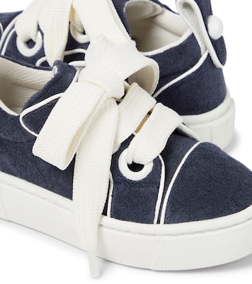 Sneakers Toy Toy aus Frottee mit Leder | Christian Louboutin Kids
