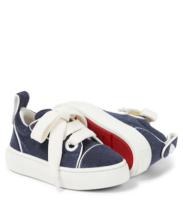Sneakers Toy Toy aus Frottee mit Leder | Christian Louboutin Kids