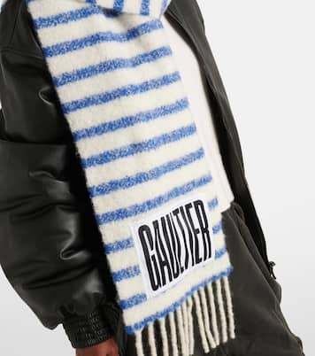 Sciarpa in misto lana a righe | Jean Paul Gaultier