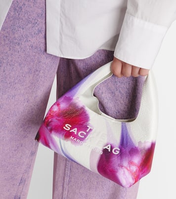 Cabas The Sack Future Floral Mini en cuir | Marc Jacobs