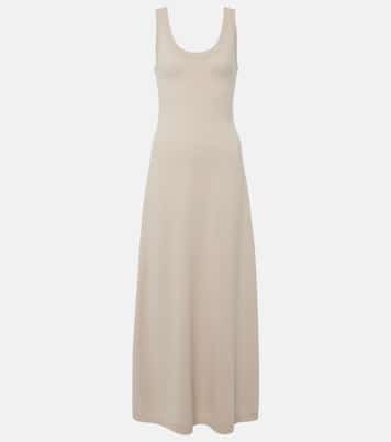 Vestido midi de cachemir | Brunello Cucinelli