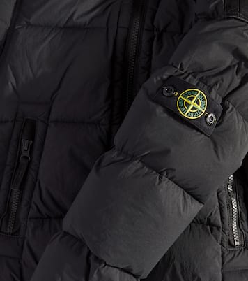 Compass down jacket | Stone Island Junior
