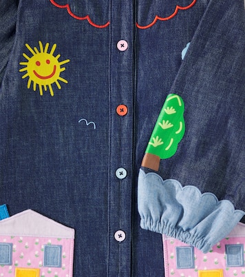 Bedrucktes Jeanskleid | Stella McCartney Kids