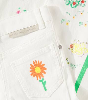 Jeans rectos estampados | Stella McCartney Kids
