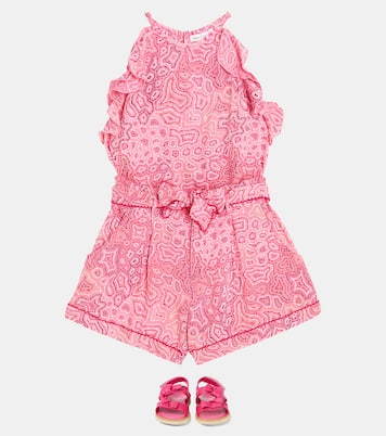 Top Alida con volantes | Poupette St Barth Kids