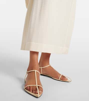 Sandales en cuir | Jil Sander