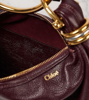 Schultertasche Bracelet Small aus Leder | Chloé