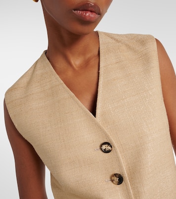 Gilet Edward in seta | Loro Piana