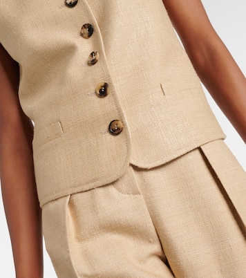 Gilet Edward in seta | Loro Piana