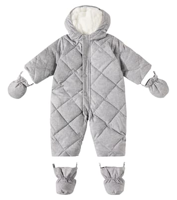 Baby Gonsnow flannel snowsuit | Bonpoint