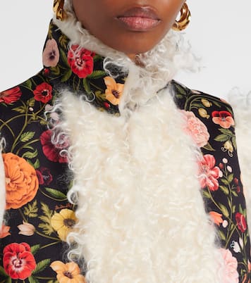 Veste sans manches Folk à fleurs | La DoubleJ