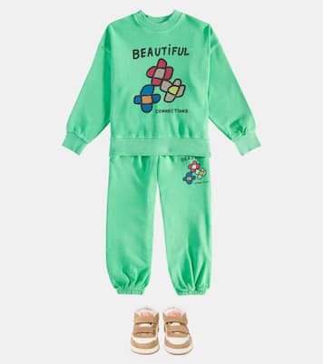 June Basket leather high-top sneakers | Golden Goose Kids