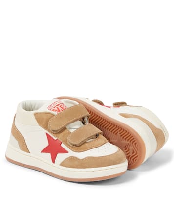 June Basket leather high-top sneakers | Golden Goose Kids