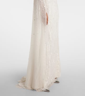 Robe longue de mariée Chasina à sequins | Jenny Packham