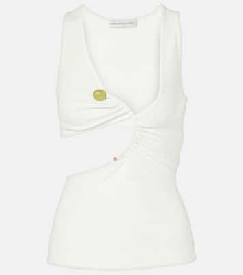 Top Arc Stone in maglia a coste | Christopher Esber
