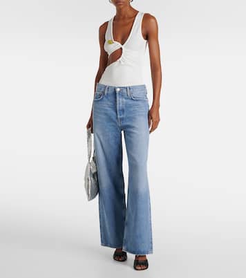 Top Arc Stone in maglia a coste | Christopher Esber