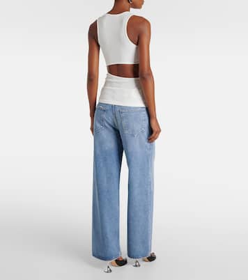 Top Arc Stone in maglia a coste | Christopher Esber