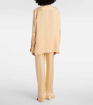 Bluse aus Satin | Jil Sander