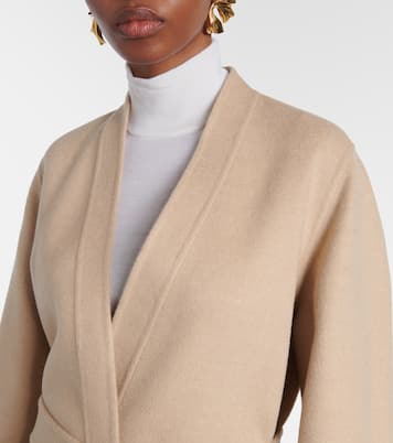 Abrigo envolvente Vezzoso de pelo de camello | Max Mara