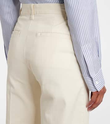 Cotton-blend cropped chinos | Polo Ralph Lauren