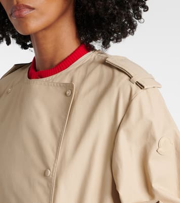 Gabardina Gourdon en mezcla de algodón | Moncler