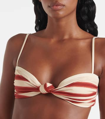 Top bikini a righe | Johanna Ortiz