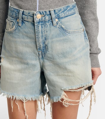 Monroe denim shorts | 7 For All Mankind