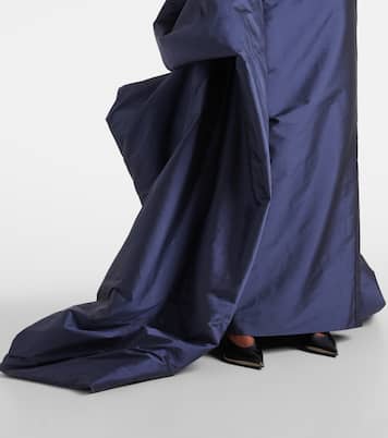 Robe longue en taffetas | Marmar Halim