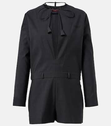 Jumpsuit corta in lana | Gucci