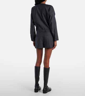 Jumpsuit corta in lana | Gucci