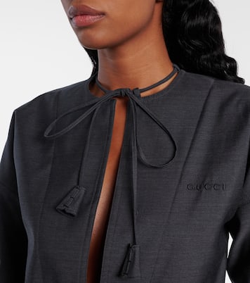 Jumpsuit corta in lana | Gucci