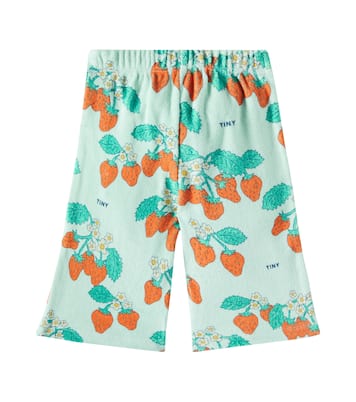Baby Hose Strawberries aus Baumwollfrottee | Tinycottons