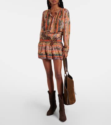 Tampa Medium suede shoulder bag | Isabel Marant