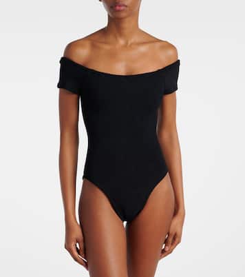 Costume intero Grace con scollo off-shoulder | Hunza G