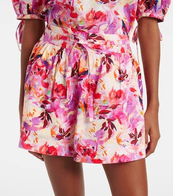 Shorts Rowan in cotone con stampa | Ulla Johnson
