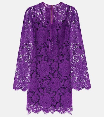 Lace minidress | Dolce&Gabbana