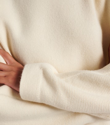 Wool and cotton-blend turtleneck sweater | Jil Sander