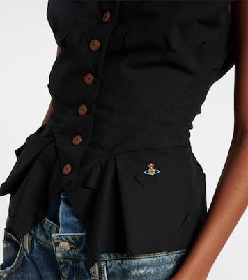 Monday Orb peplum vest | Vivienne Westwood
