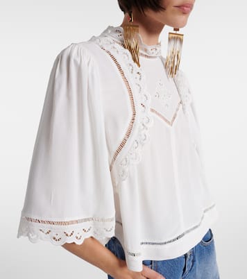 Top Frany aus Crêpe | Isabel Marant
