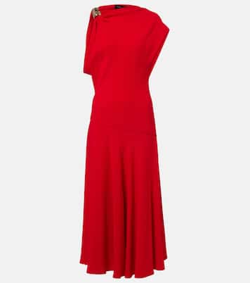 Rue asymmetric crêpe maxi dress | Proenza Schouler